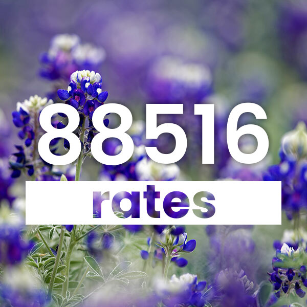 Electricity rates for 88516 Texas