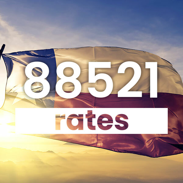 Electricity rates for El Paso 88521 Texas