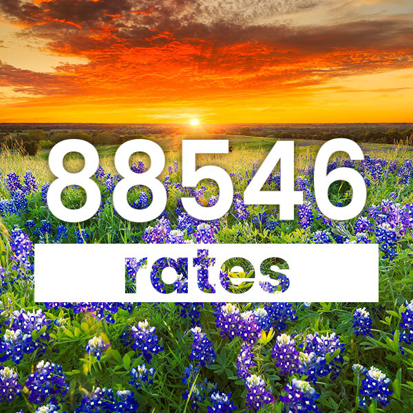 Electricity rates for El Paso 88546 Texas
