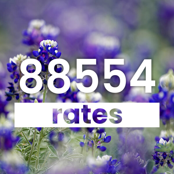 Electricity rates for El Paso 88554 Texas