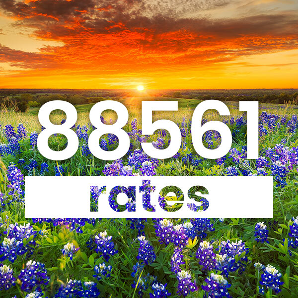 Electricity rates for El Paso 88561 Texas