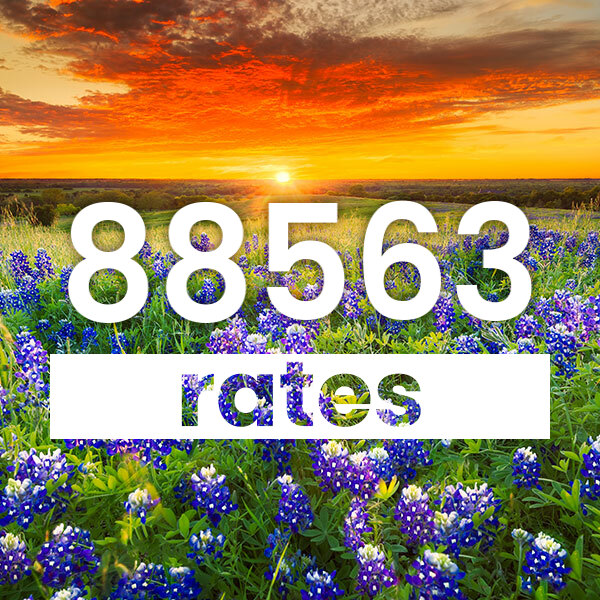 Electricity rates for El Paso 88563 Texas