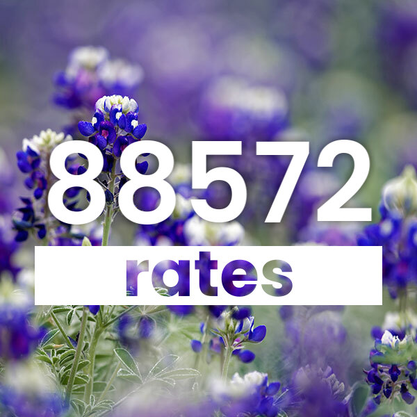 Electricity rates for 88572 Texas