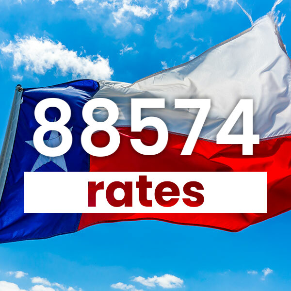 Electricity rates for 88574 Texas