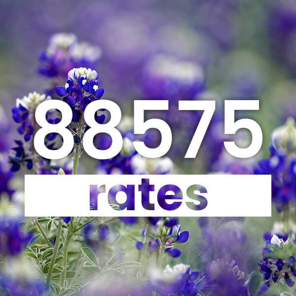 Electricity rates for 88575 Texas