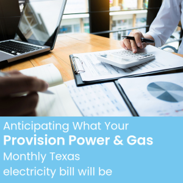Provision Power & Gas Bills