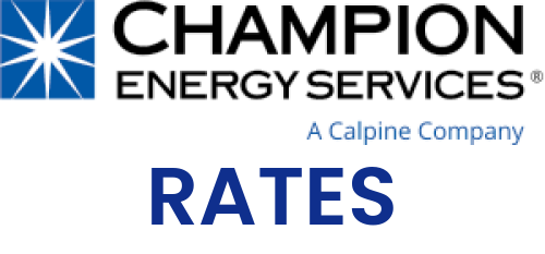 Champion Energy Services rates